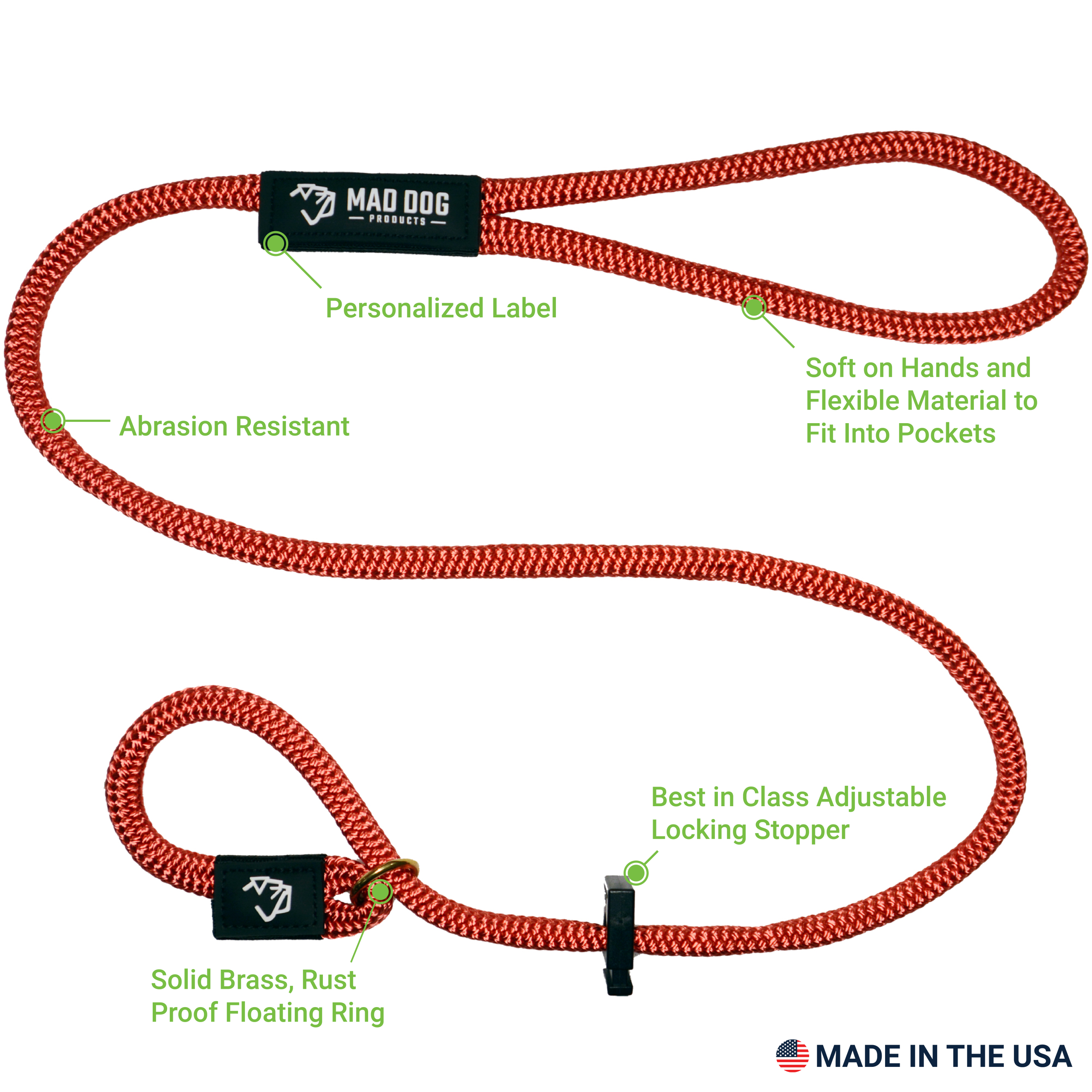 DB English Slip Leash A+2