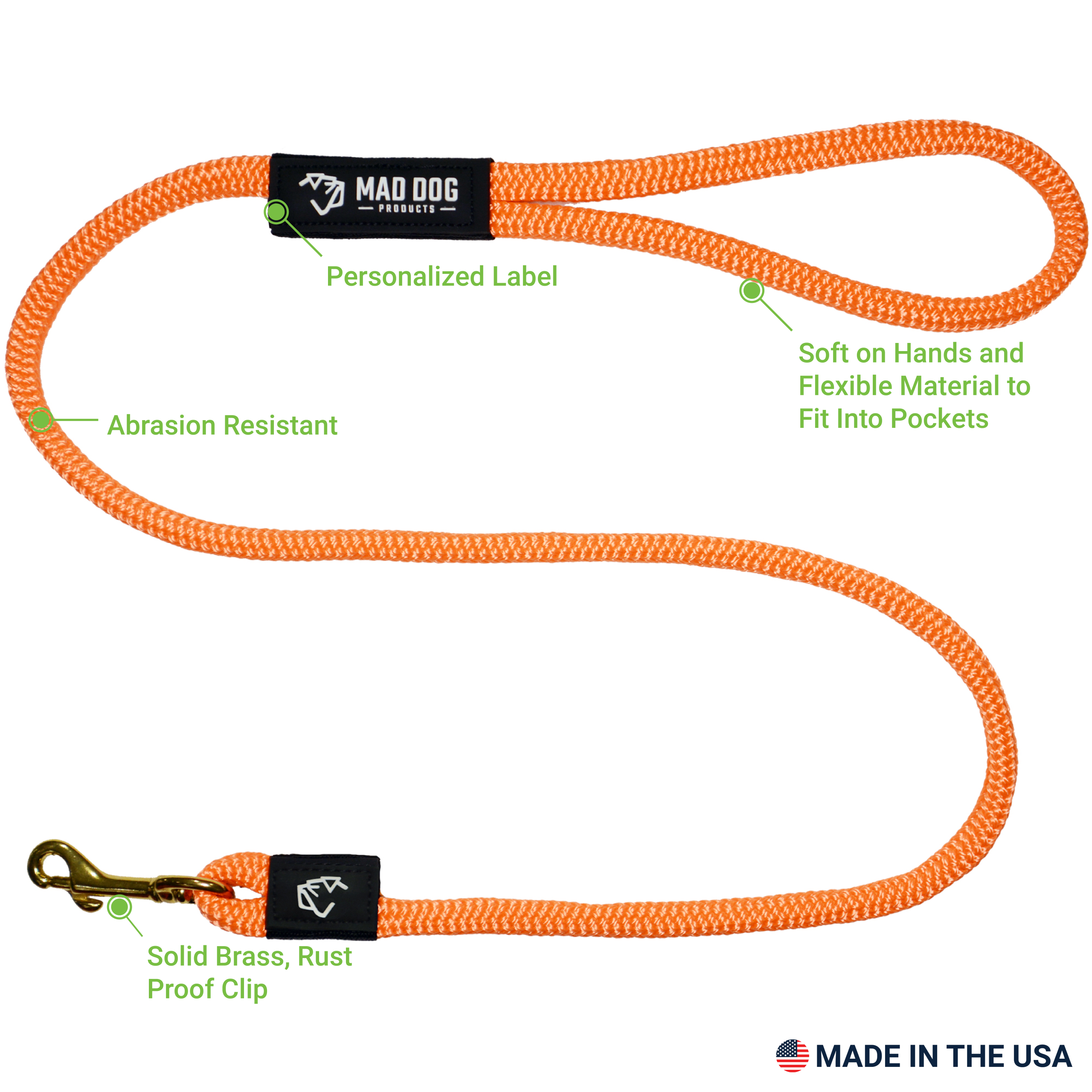 DB Standard Clip Leash A+2