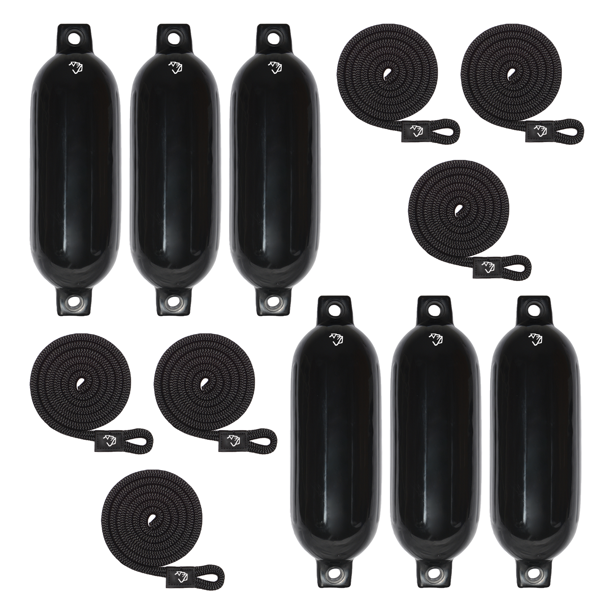 Fenders Mad Dog Black 6 with Fender Lines