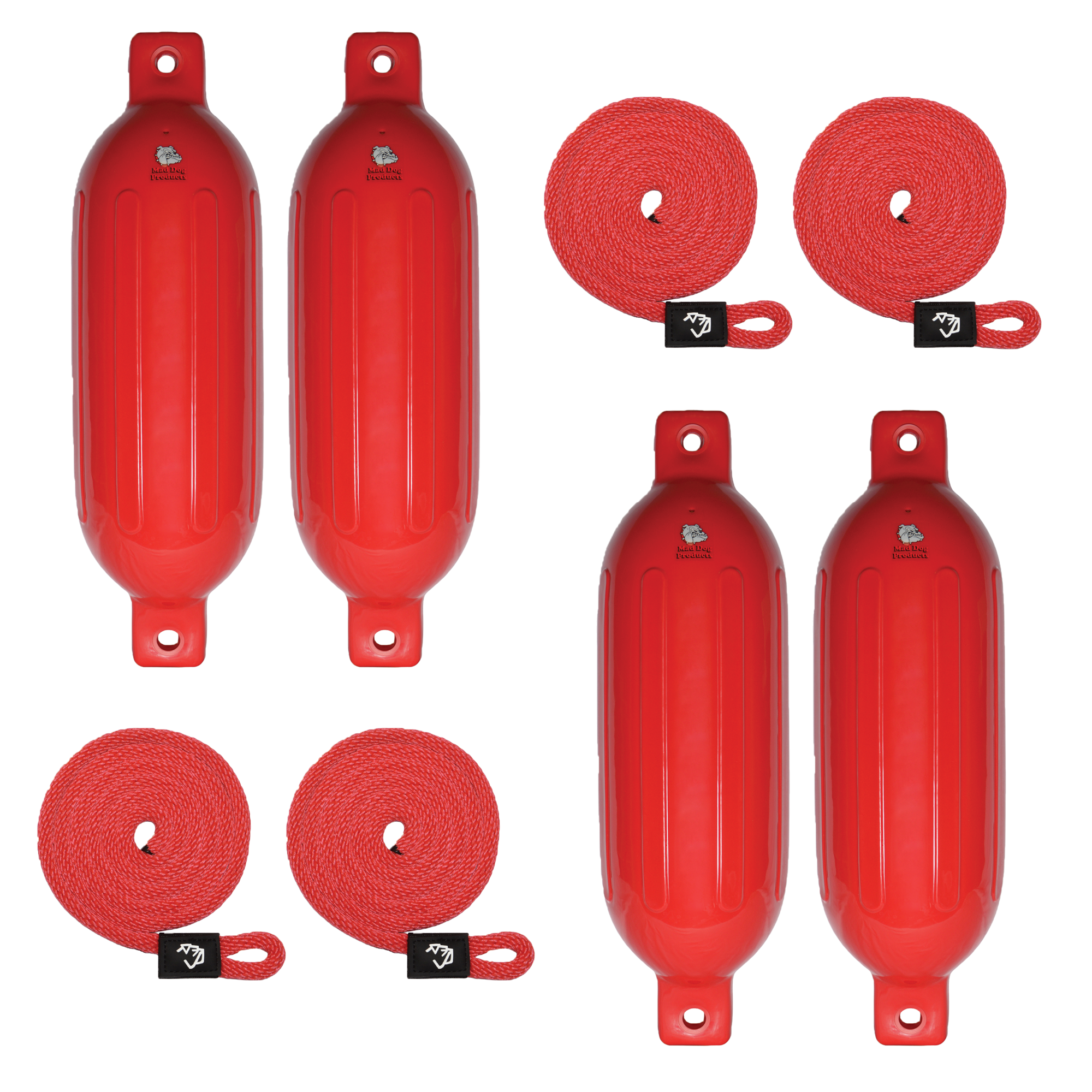 Fenders Mad Dog Red 4 with Fender Lines