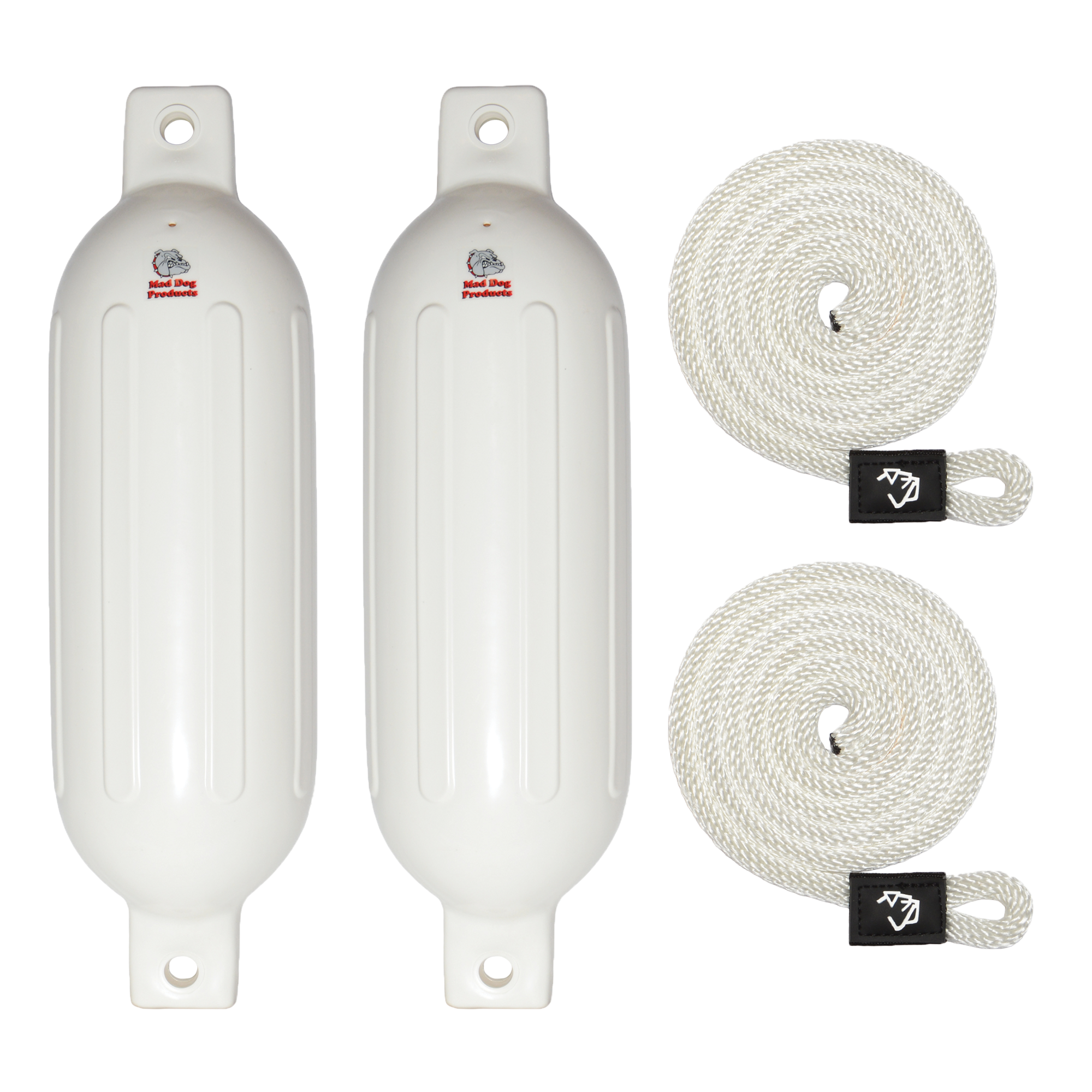 Fenders Mad Dog White 2 with Fender Lines