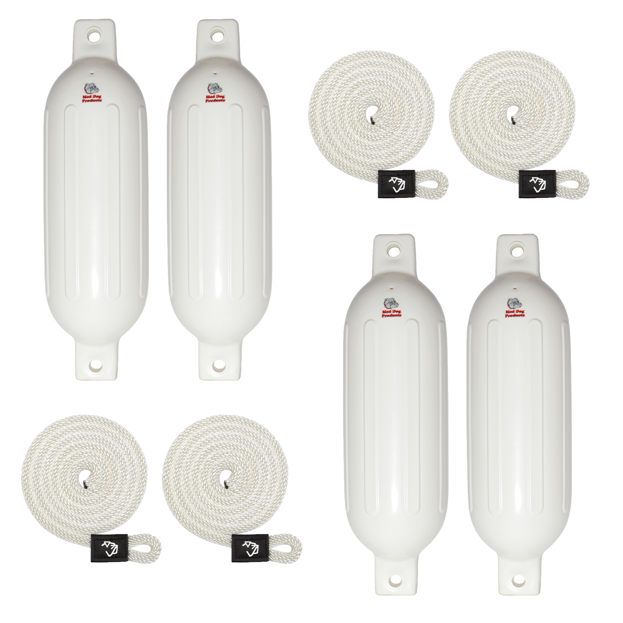 Fenders Mad Dog White 4 with Fender Lines