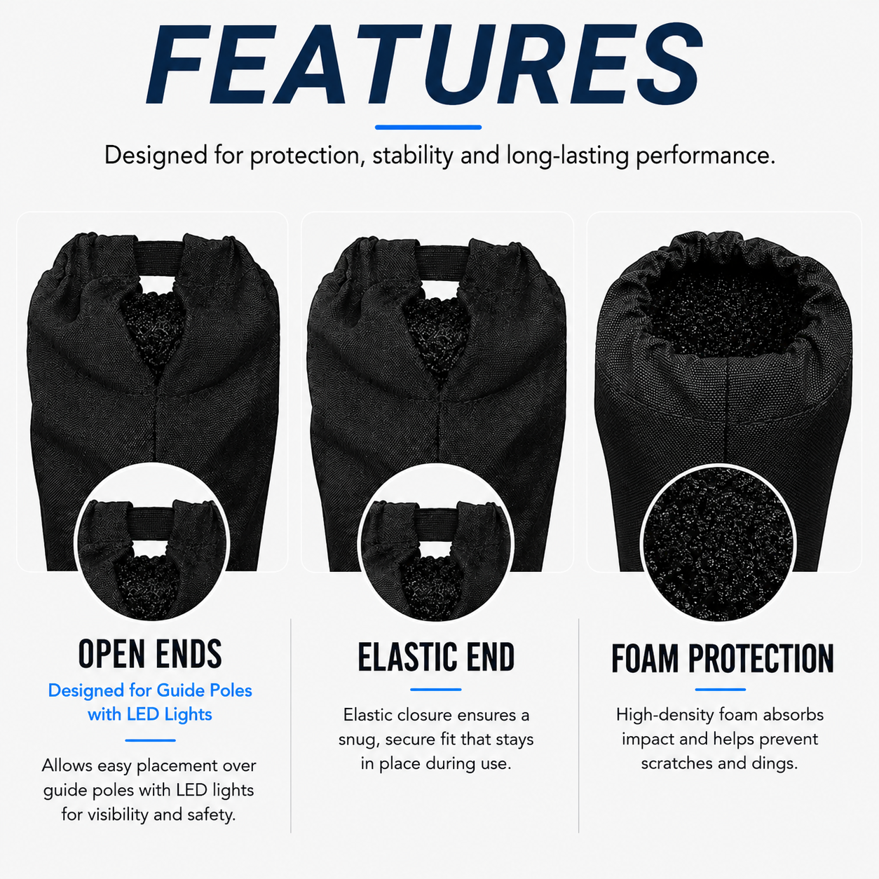 Open Guide Pads Features